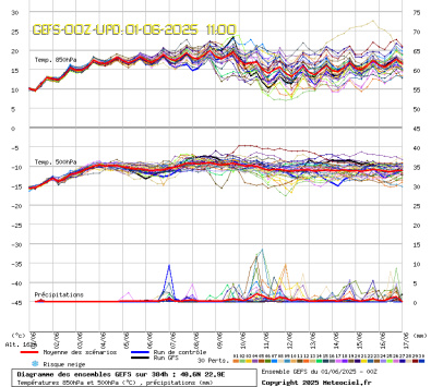 GEFS Ensembles Forecast